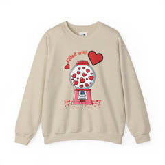 Filled with Love Unisex Heavy Blend™ Crewneck Sweatshirt