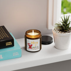 Xmas Scented Soy Candle (Multi-Size, Amber Jar)