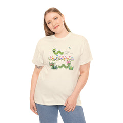 Cute Garden Worm Whimsical Springtime Tee