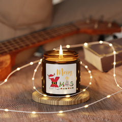 Xmas Scented Soy Candle (Multi-Size, Amber Jar)