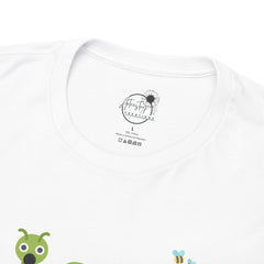 Cute Garden Worm Whimsical Springtime Tee