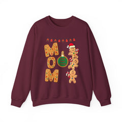 Gingerbread MOM and Her Crew Christmas Crewneck Sweatshirt