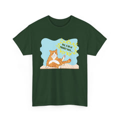 Hey Can I Get a Bit of PRIVACY Here..Orange Cat Graphic T-Shirt