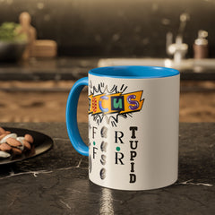 Focus Funny Wordplay Mug — Colorful 11oz/15oz Ceramic Coffee Cup