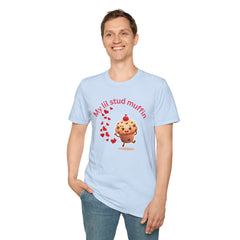 My Lil Stud Muffin T-Shirt — Cute Valentine’s Muffin Graphic Tee