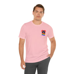 Pride Heart Tee 1— Rainbow Heart Graphic T-Shirt