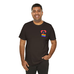 Pride Heart Tee 1— Rainbow Heart Graphic T-Shirt