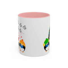 Coffee Mug Penguin Singing Design 11, 15oz