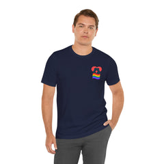Pride Heart Tee 1— Rainbow Heart Graphic T-Shirt