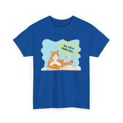 Hey Can I Get a Bit of PRIVACY Here..Orange Cat Graphic T-Shirt