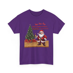 Santa “ho-ho-ho and a bottle of Rum…CRAP” Holiday Tee shirt