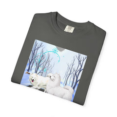 Winter Wonderland Samoyed T-Shirt — Holiday Dog Lover Tee