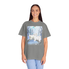 Winter Wonderland Samoyed T-Shirt — Holiday Dog Lover Tee