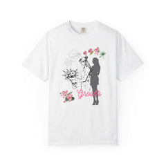 Growth... Floral Portrait T-Shirt