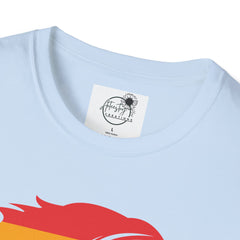 Pride Profile Silhouette T-Shirt — Rainbow LGBTQ+ Awareness Tee