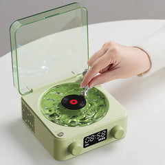 Retro Bluetooth Turntable Speaker