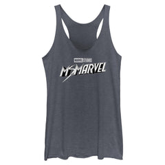 Junior's Marvel Black and White Tank Top