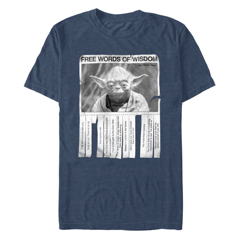 Men's Star Wars WORDS OF WISDOM T-Shirt