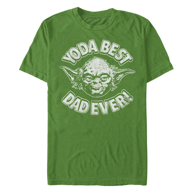 Men's Star Wars Yoda Best Dad T-Shirt