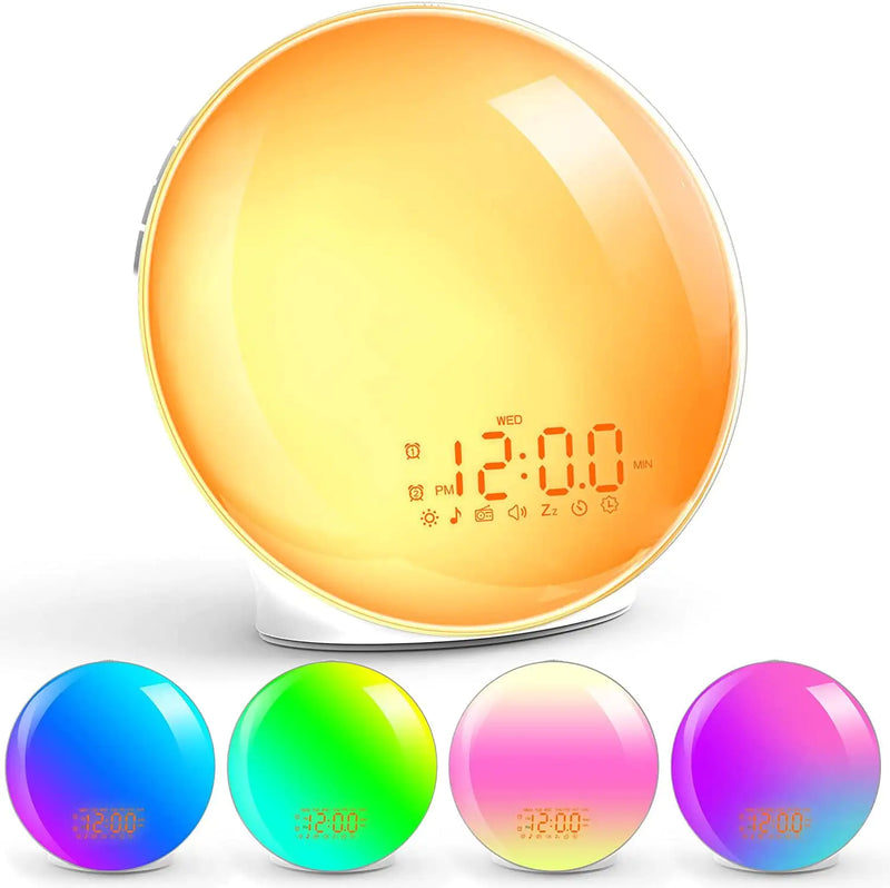 Glorious LED Sunny Shiny Alarm Clock Natural And Colorful