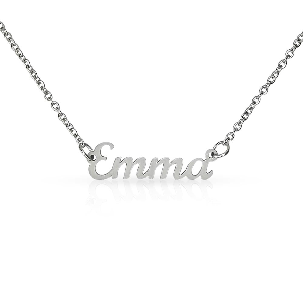 Personalized Handwritten Name Necklace