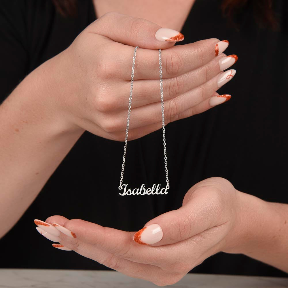 Personalized Handwritten Name Necklace