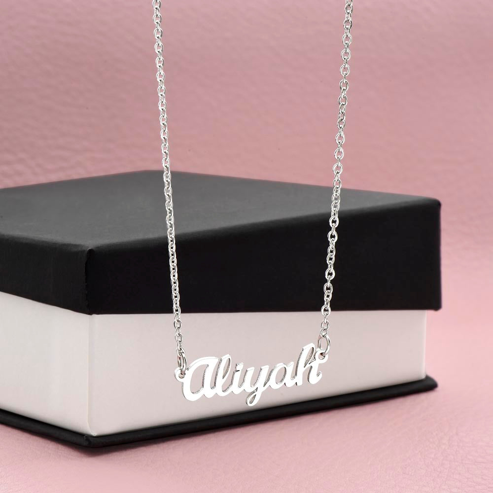 Personalized Handwritten Name Necklace