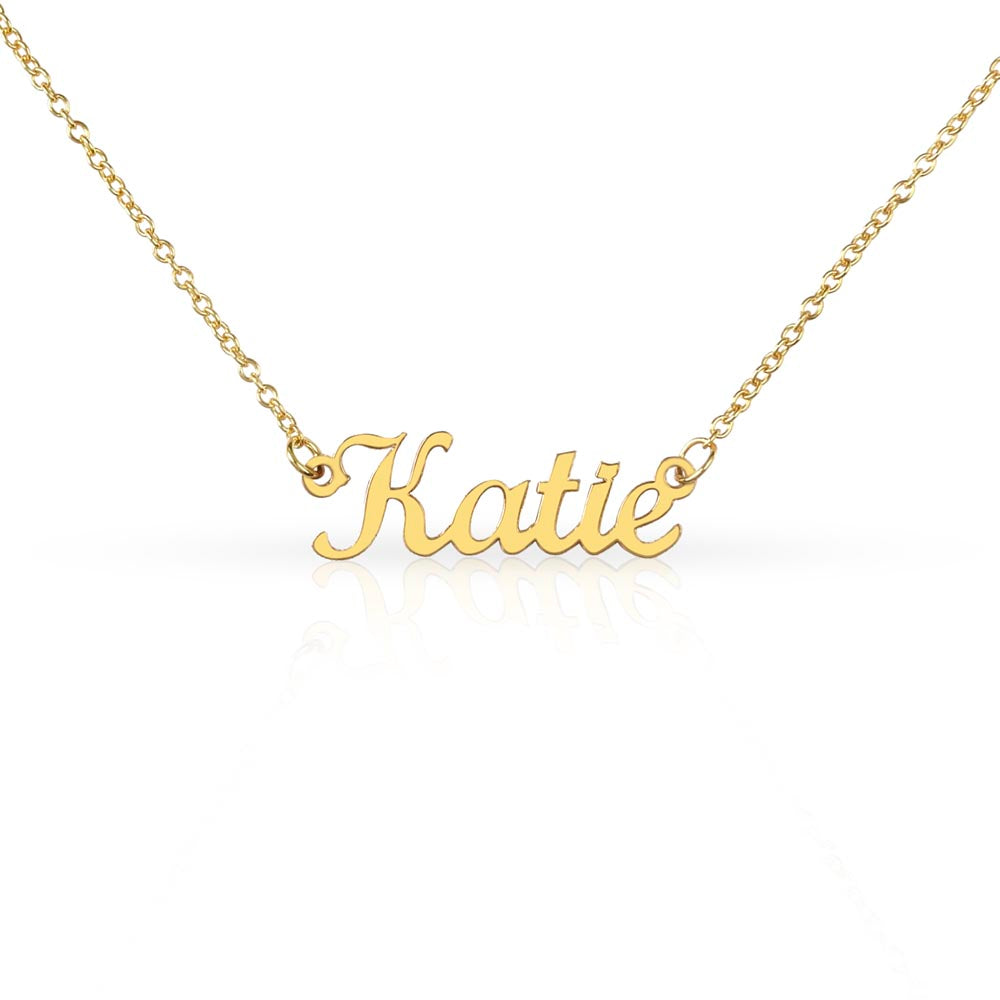 Personalized Handwritten Name Necklace