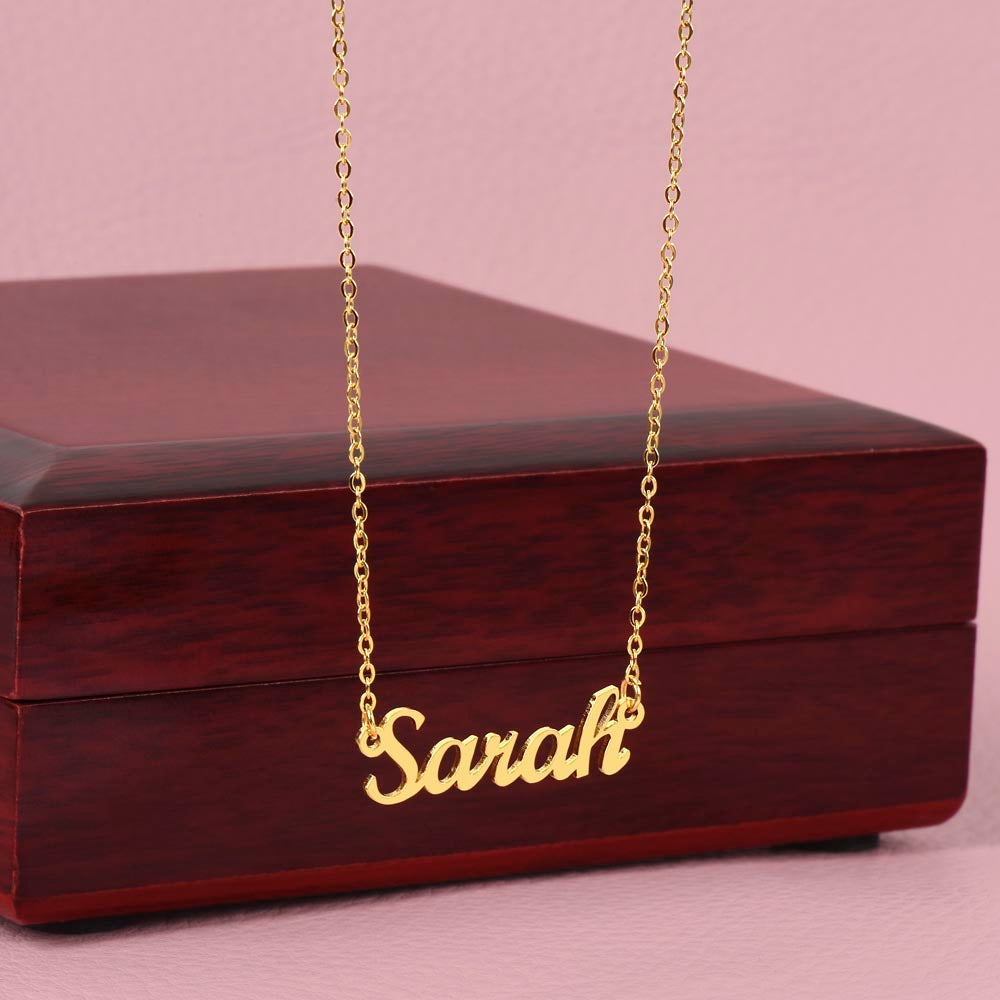 Personalized Handwritten Name Necklace