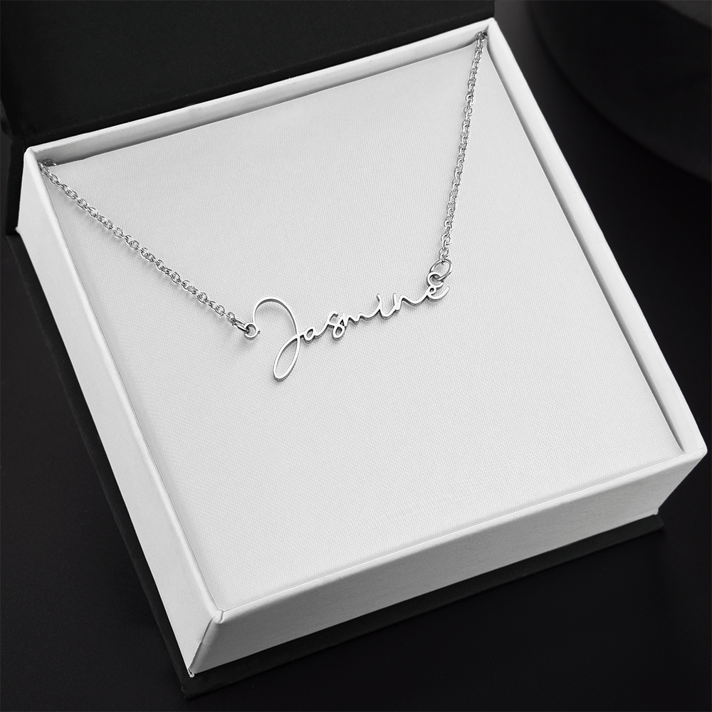 Signature Name Necklace