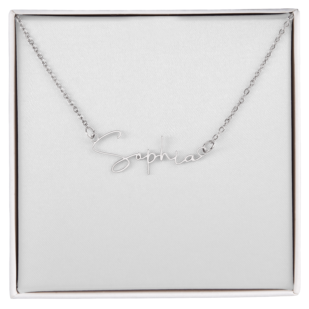 Signature Name Necklace