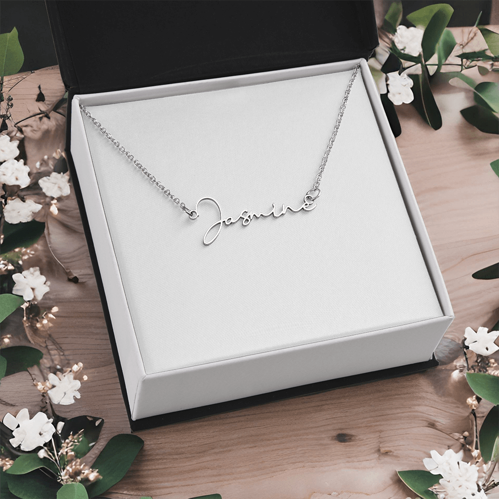Signature Name Necklace