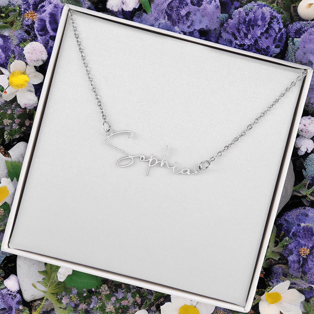 Signature Name Necklace