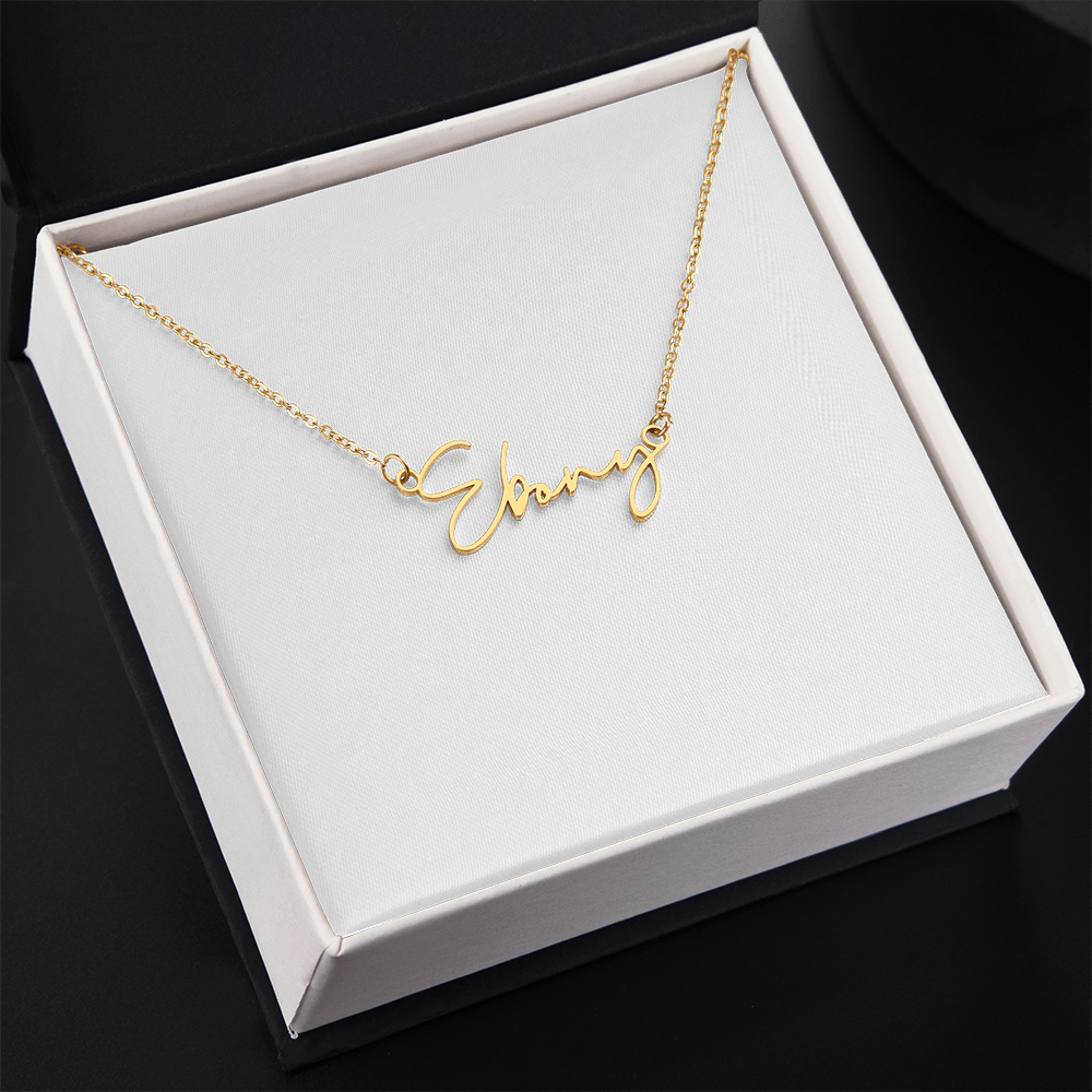 Signature Name Necklace