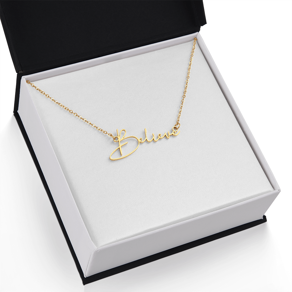 Signature Name Necklace