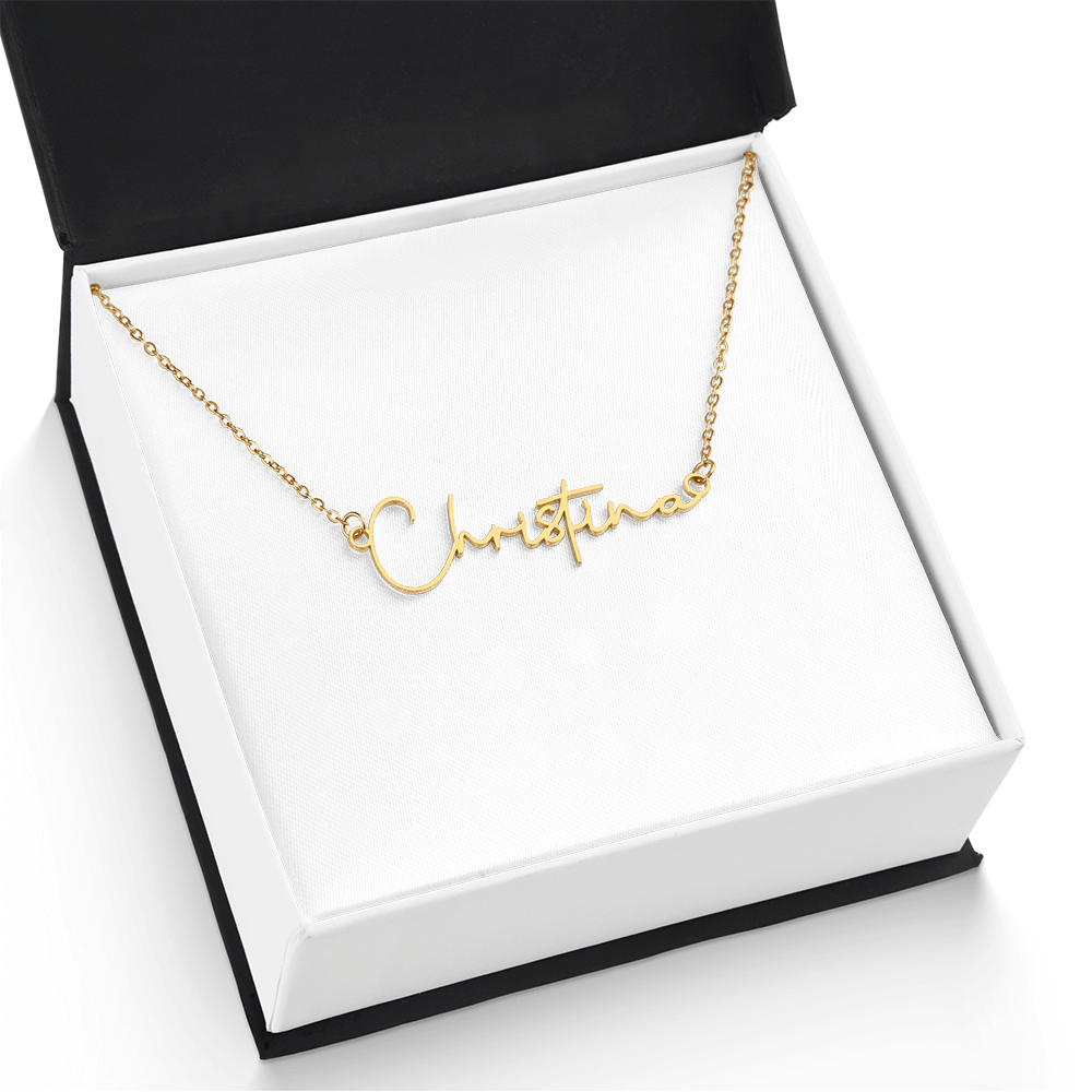 Signature Name Necklace