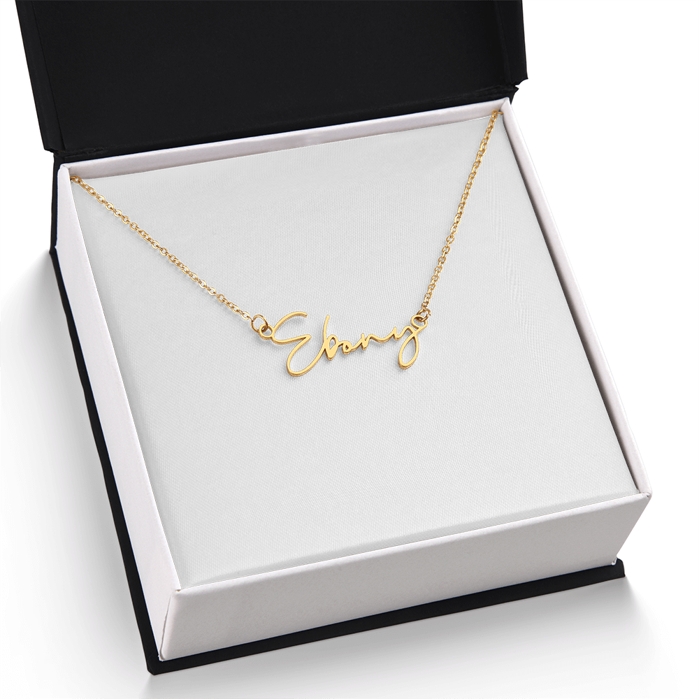 Signature Name Necklace