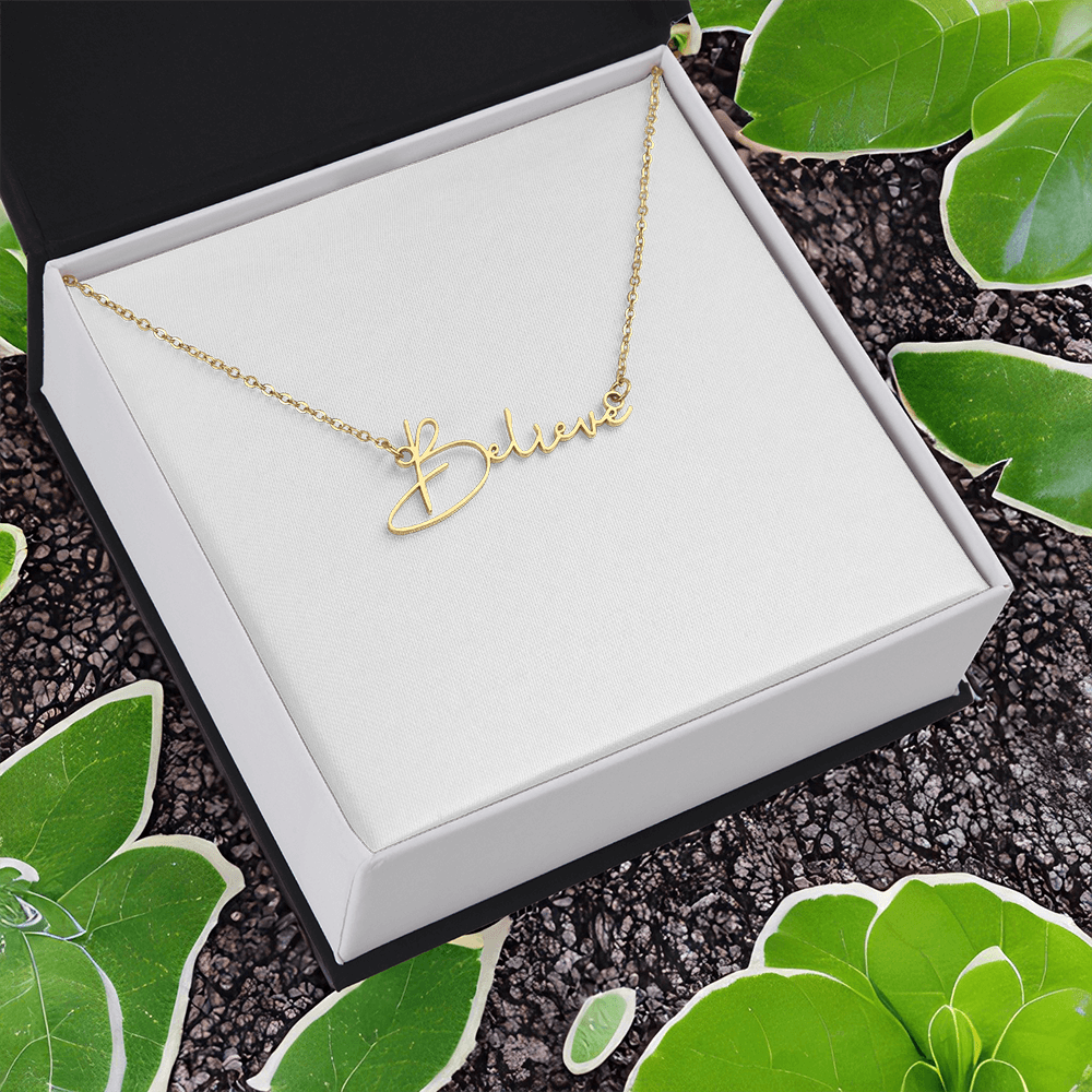 Signature Name Necklace
