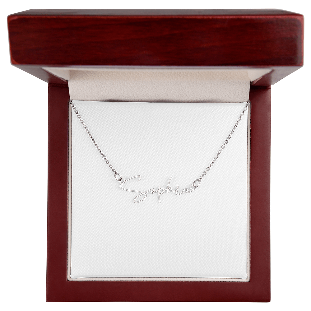 Signature Name Necklace