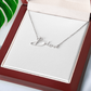 Signature Name Necklace