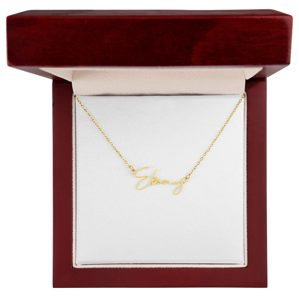 Signature Name Necklace