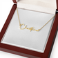 Signature Name Necklace