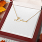 Signature Name Necklace