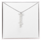 Customized Vertical Name Necklace 1-4 Names