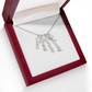 Customized Vertical Name Necklace 1-4 Names