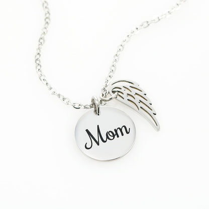 Mom Memorial Name Necklace