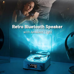 Retro Bluetooth Turntable Speaker